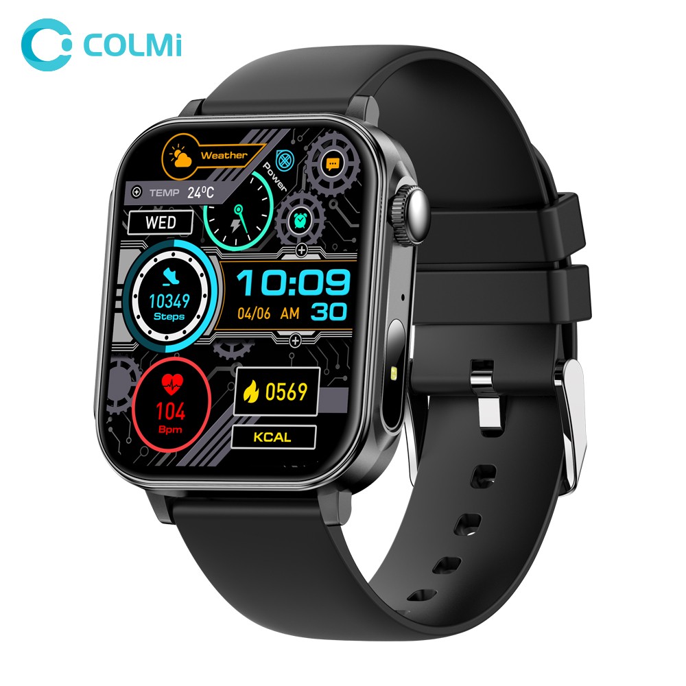 COLMI P80 Smart Watch – 1.83" IPS Display, Bluetooth Calling, Type-C Charging & IP67