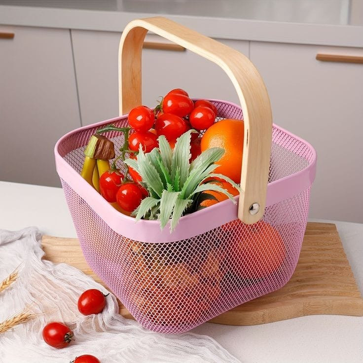 Metal Fruit Basket