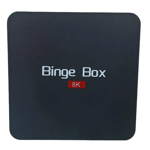 Binge 8K TV BOX Smart Android voice control 8RAM 128 ROM