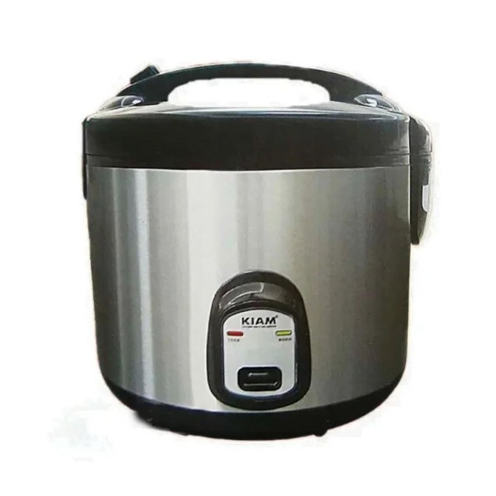 Kiam Rice Cooker  SS Delux- 1.8/2.2/2.8 Ltr JB 302-4