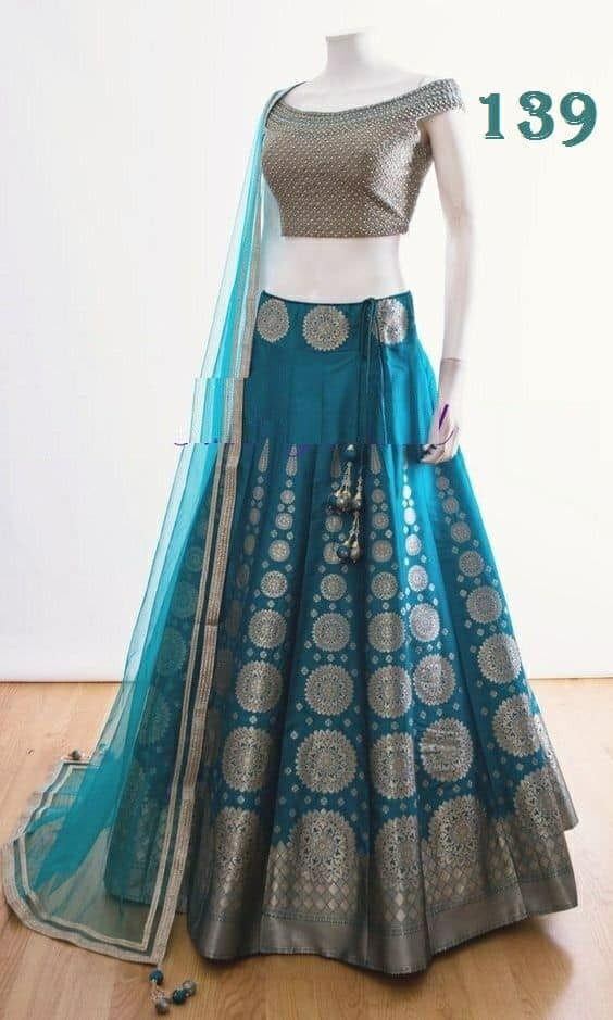 Indian Weightless Soft Georgette Lehenga