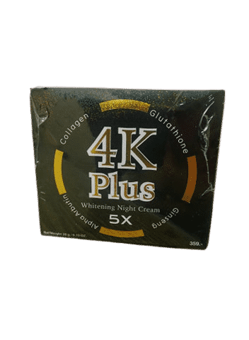 4k Plus 5x Whitening Night Cream