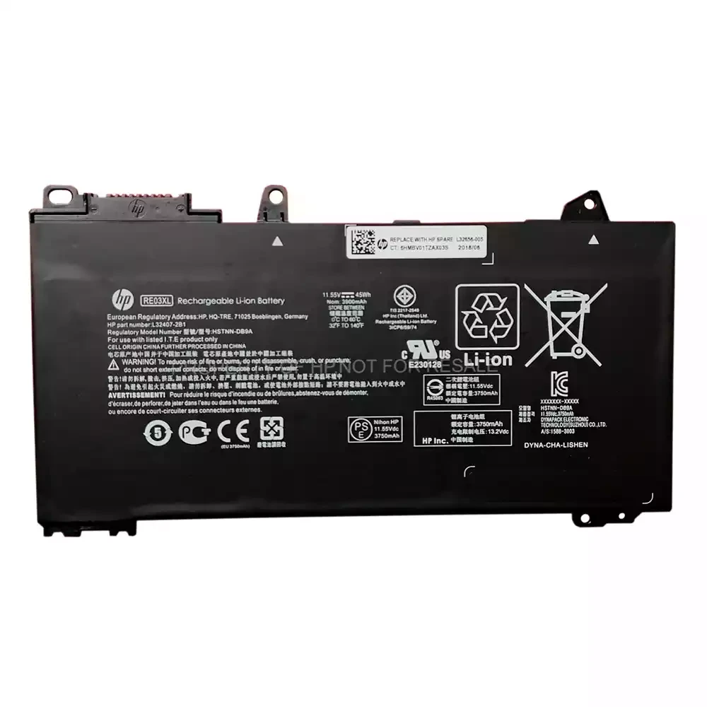 RE03XL Battery For HP Probook 445 450 455 440 430