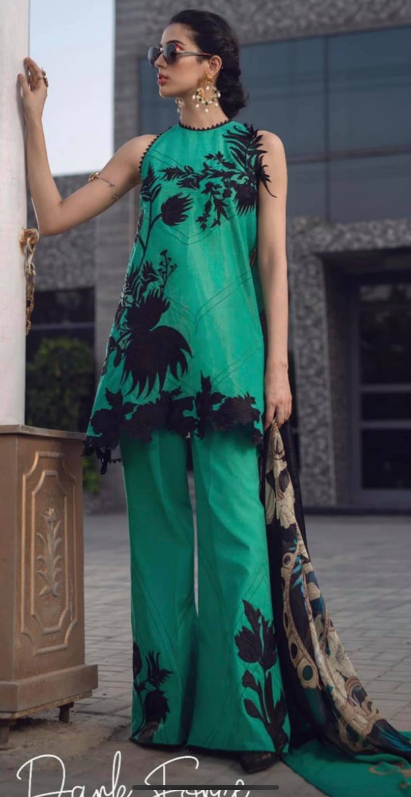 Kilruba Presents Asifa Nabeel Luxury Lawns Salwar Kameez