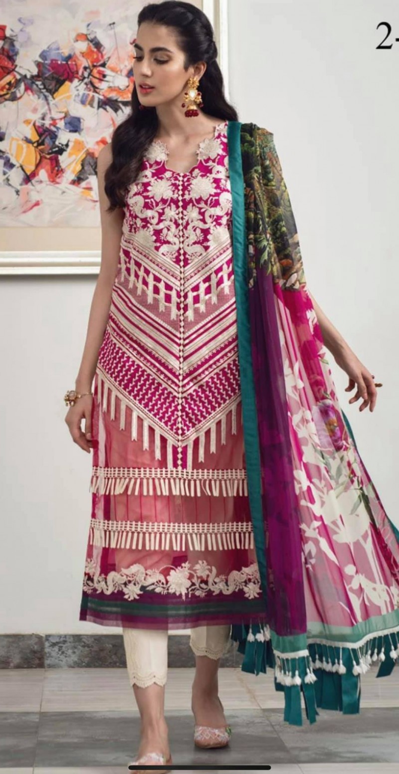 Kilruba Presents Asifa Nabeel Luxury Lawns Salwar Kameez