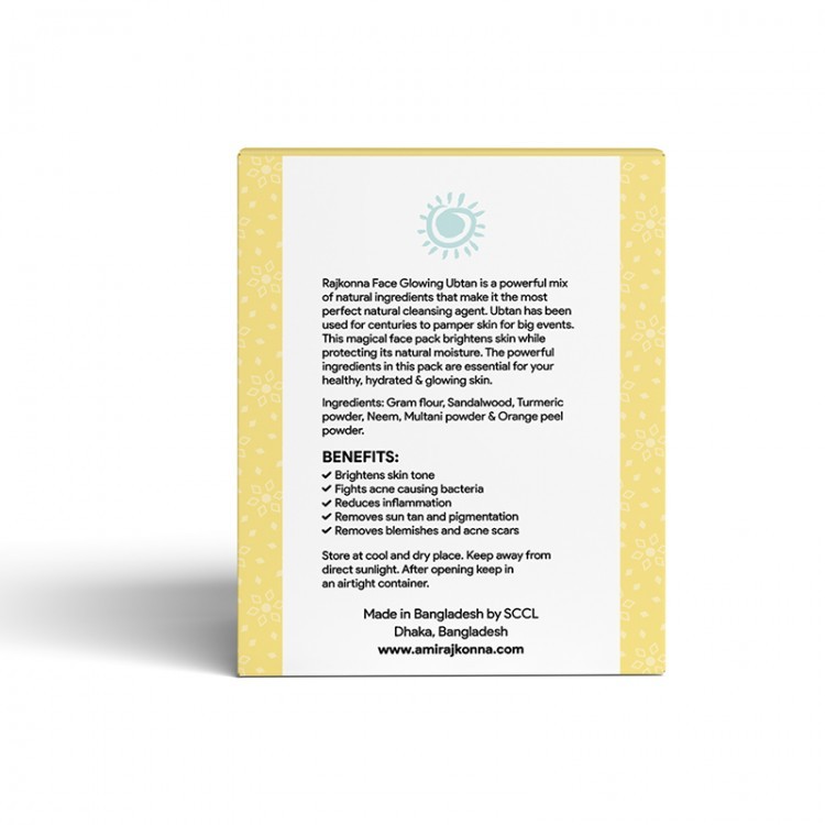 Rajkonna glowing face ubtan