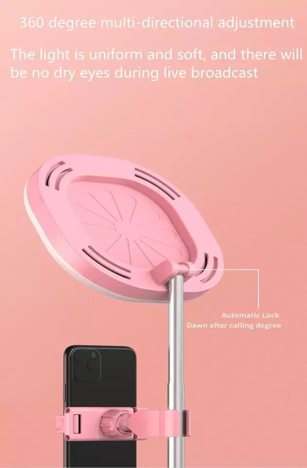 Mirror tik tok ring lightLED Desktop Makeup Mirror Selfie Light Ring Lamp Adjustable Bright For YouTube Tik Tok Live Photo Photography Studio