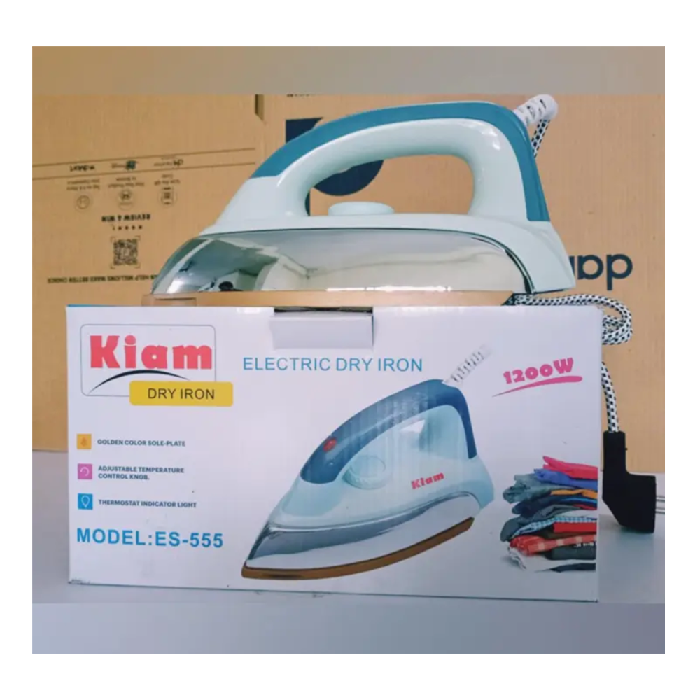 Kiam Electric Dry Iron ES-555 - Multicolor