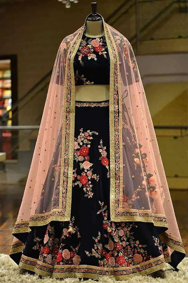 Indian Weightless Soft Georgette Lehenga