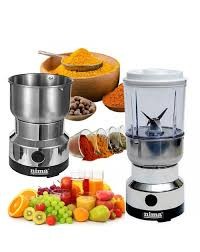 Nima 2 In 1 Electric Spice Grinder And Juicer ,Silver Good Quality