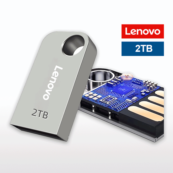 Lenovo Ultra Mini Flash Drive 2TB High-Speed Drive USB 3.0 Portable Lenovo Flash Drive