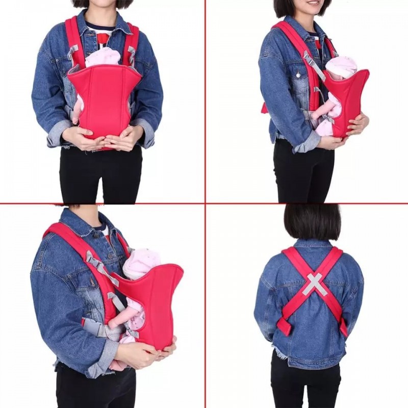 Baby Carrier 3-16 Months Infant Multi-functional Sling Baby Backpack Pouch Wrap Kangaroo Breathable Fabric Front Facing Hot Sale