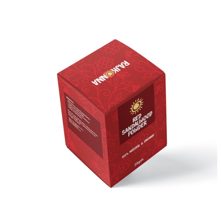 Rajkonna 100% Natural & Organic Red Sandalwood Powde