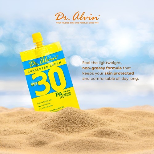 Dr. Alvin Sunscreen SPF 30+ PA++++ 10gm