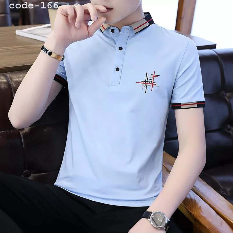 Half Sleeve Stylish PK Polo T-shirt for Men