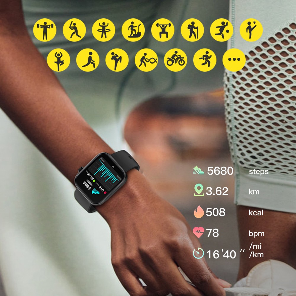 COLMI P71 Smart Watch – 1.9" IPS Display, Bluetooth Calling, 140+ Sports Modes & Waterproof IP68