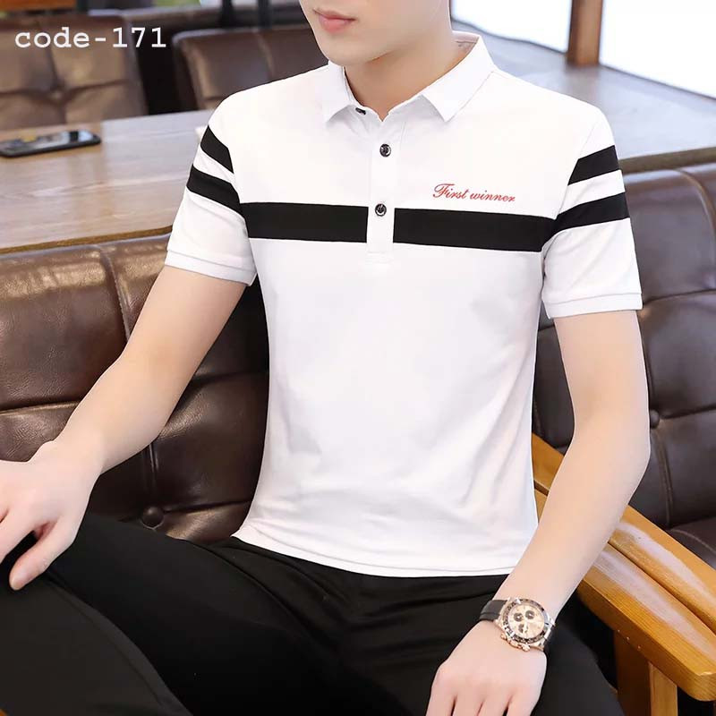 Half Sleeve Stylish PK Polo T-shirt for Men