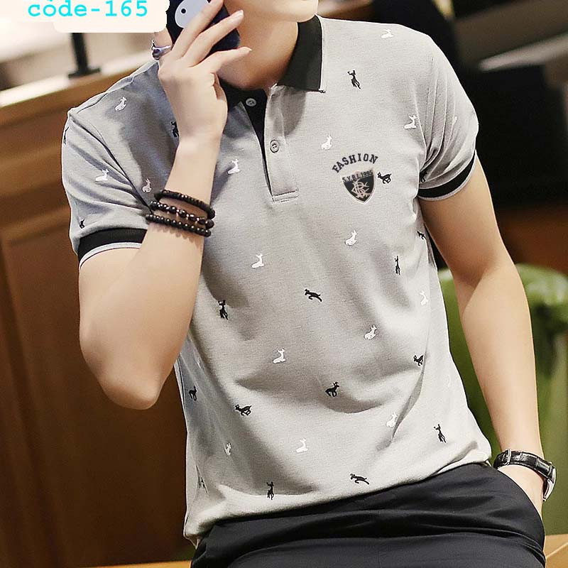 Half Sleeve Stylish PK Polo T-shirt for Men