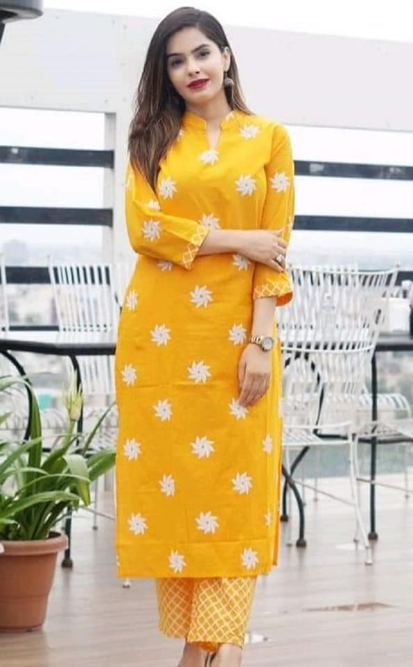 Skin Print Salwar and Kameez Two Piece