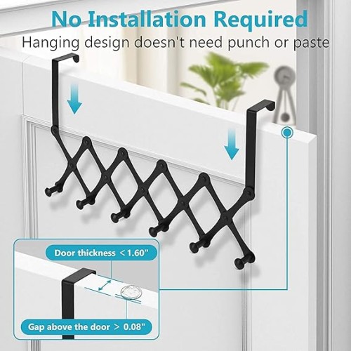Door Hooks Rack- Over the Door Hanger Hooks