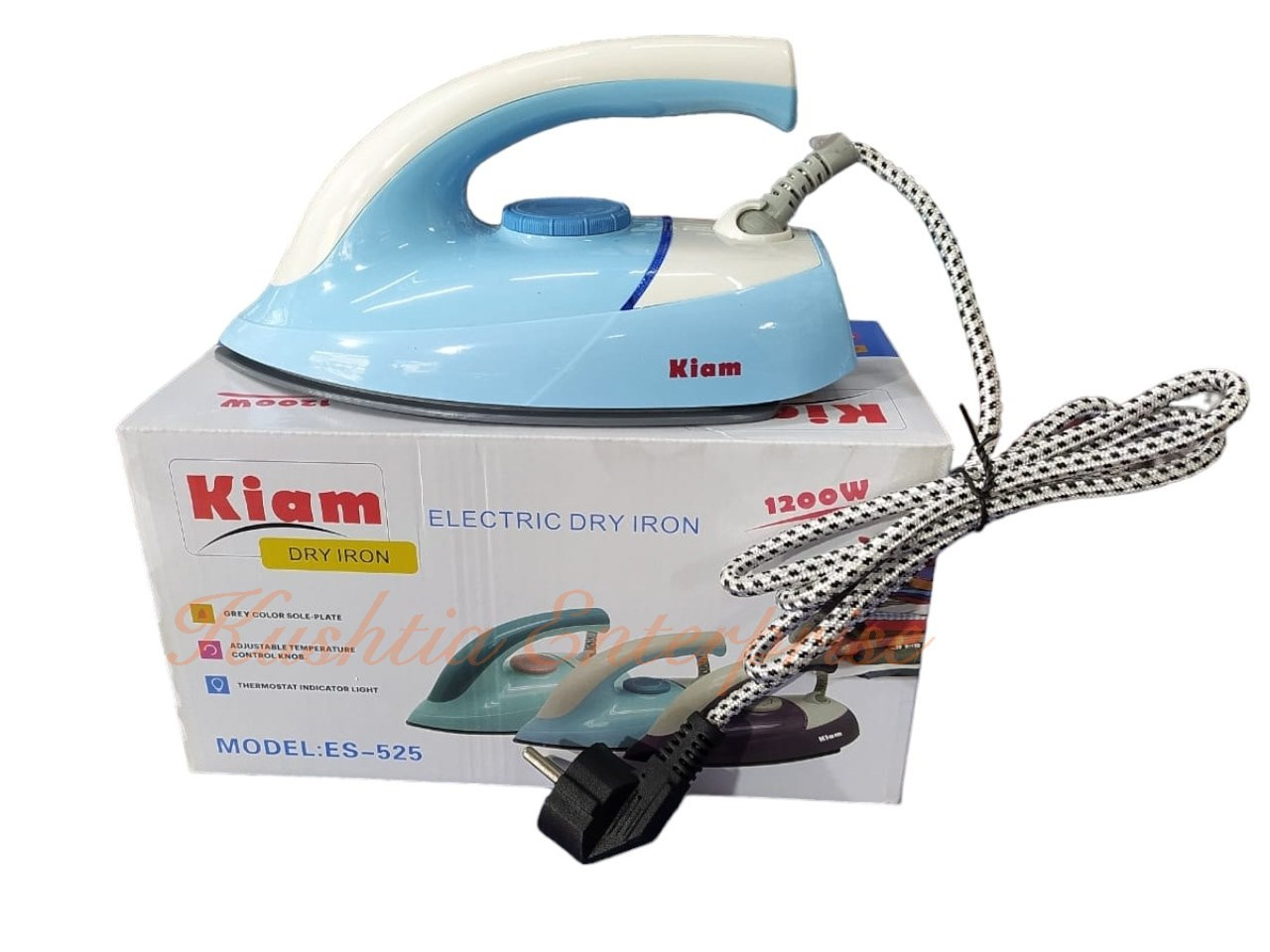 Kiam Electric Dry Iron ES-525 Multicolor