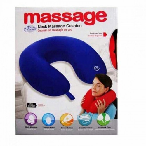 Neck Massage Cushion Vibration system soft Travel pillow