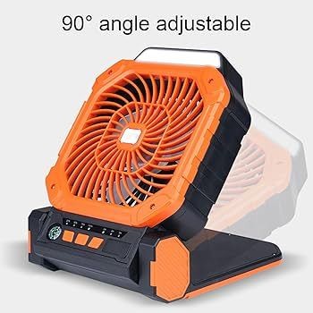 X16 Portable Camping Air Cooler | Solar Rechargeable USB Travel Fan | LED Lantern Light