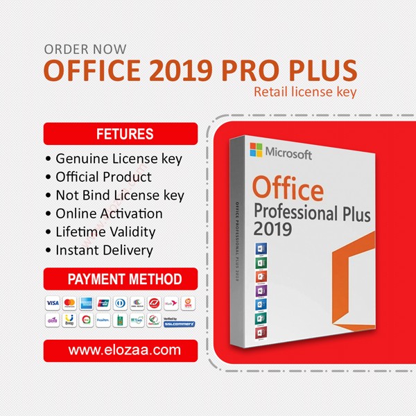 Microsoft Office 2019 Professional Plus for Windows | Instant Delivery by Email