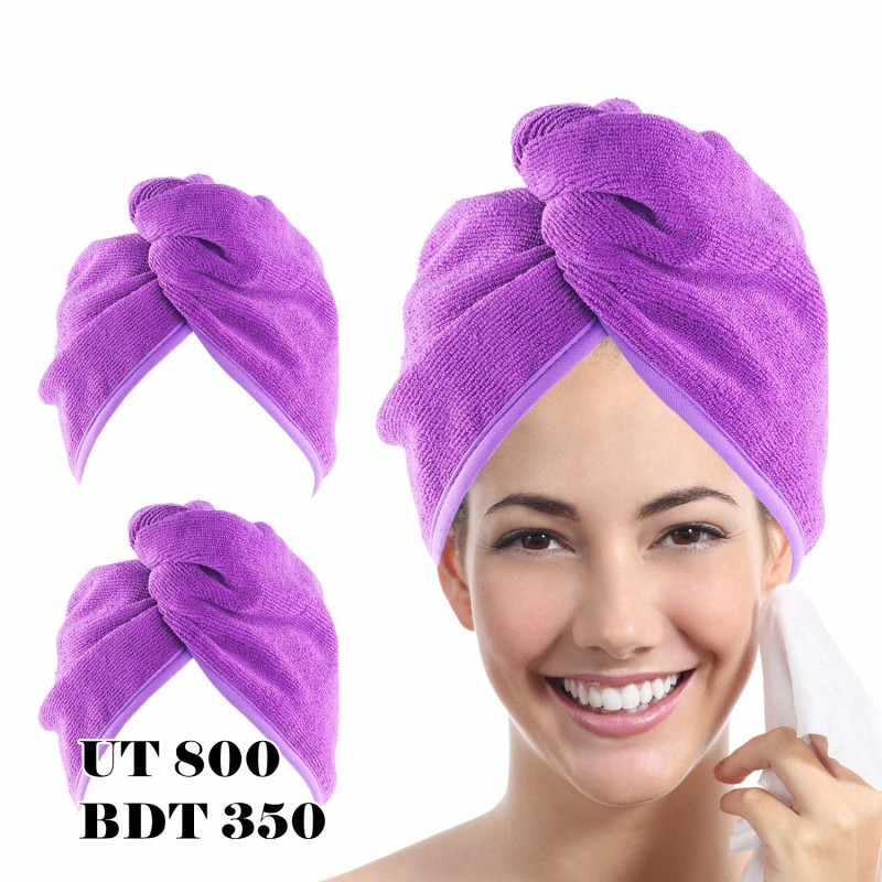 Magic Hair Fast Drying Dryer Towel Bath Wrap Hat Quick Cap Turban Dry