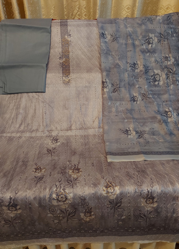 Indian Glassy Cotton Soft Cloth Premium Dress with Premium Design