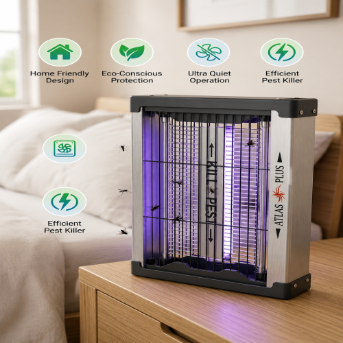 Atlas Plus 6W LED Mosquito & Fly Trap Killer - Effective Insect Control for Home