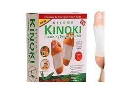 KINOKI Detox Foot Pads Removes Body Toxins Feet Cleansing Herbal Slimming - 10 Pads