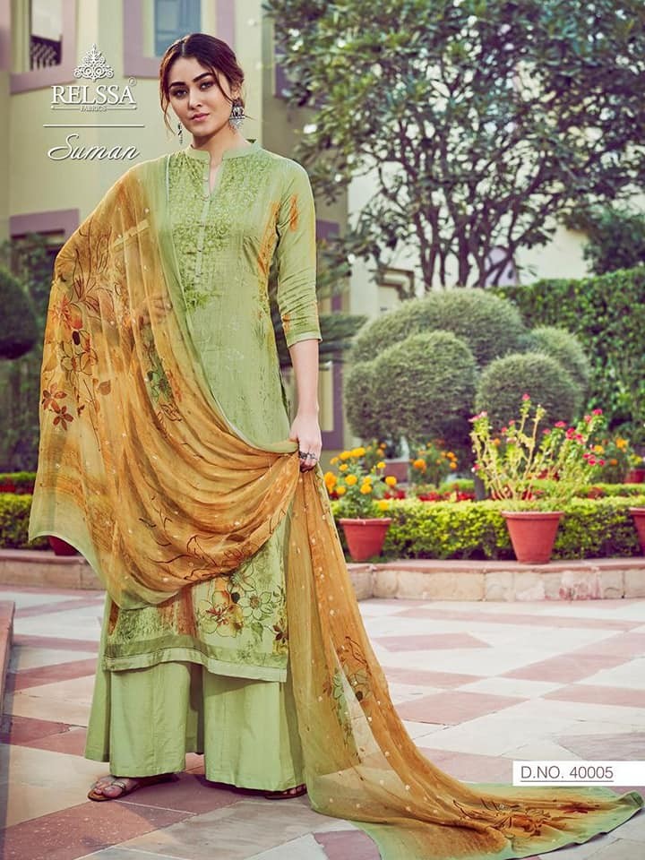 Relssa Saira Georgette Party Wear Unstitch Salwar Kameez For Women Design- 2020