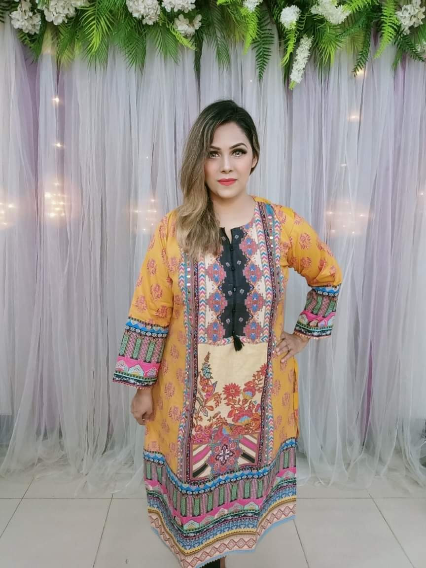 Pakistani women exclusive sada bahar cotton kurti