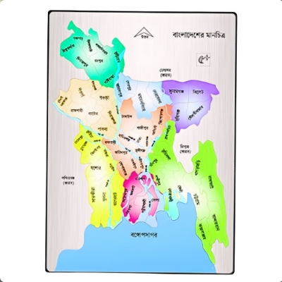 Bangladesh District Map Puzzle - GeoPuzzle Series | Educational Toy
