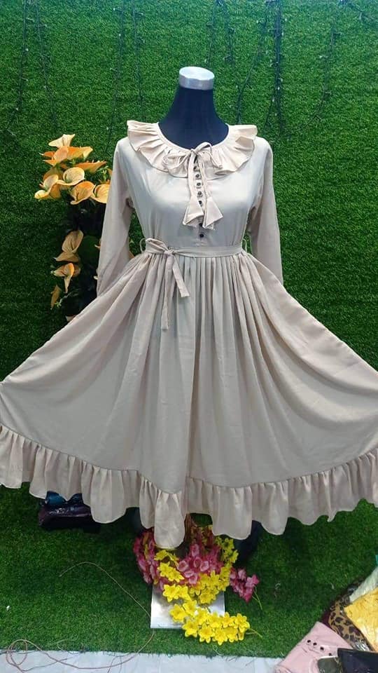 Girls Long Gown-Double body zorjet