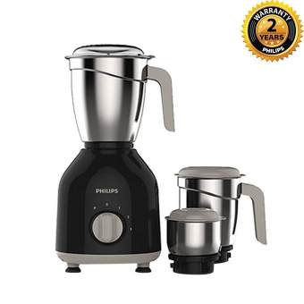 HL7756/00 - Mixer Grinder -Philips - Black and Silver