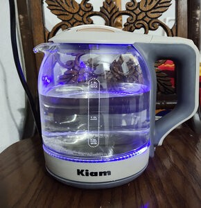 Kiam Electric Kettle (Glass) BL-002 (1.8Ltr)