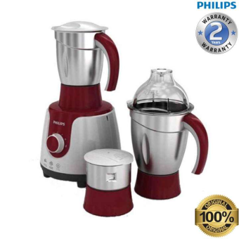 HL7710/00 - Mixer Grinder - Philips - Red and Silver