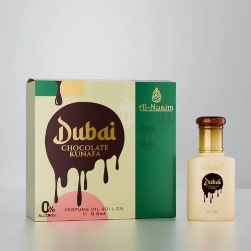 Al-Nuaim Dubai Chocolate Kunafa Attar 9.9ml Roll On