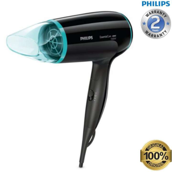 Philips BHD007/00 Hair Dryer (Black, Blue)