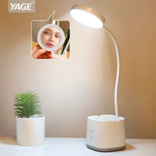 YAGE YG-T109 Table Lamp Pen Holder Desk Lamp Rechargeable USB Reading LED Table light Night Light টেবিল ল্যাম্প পেন হোল্ডার ডেস্ক ল্যাম্প