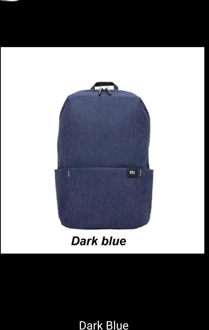 Original Xiaomi Mi Colorful Backpack 8 Colors10L  Bag 165g Weight Small Size Shoulder Leisure Sport Chest Pack For Men Women Bag
