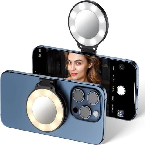 W58 LED Magsafe Magnet Fill-In Light For Smartphones