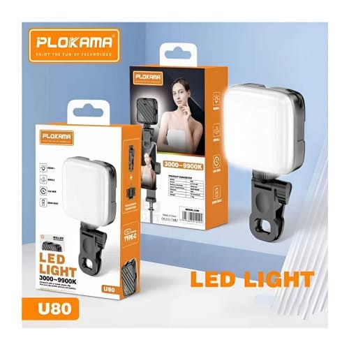 Plokama U80 LED RGB Mobile Photography and Video Light