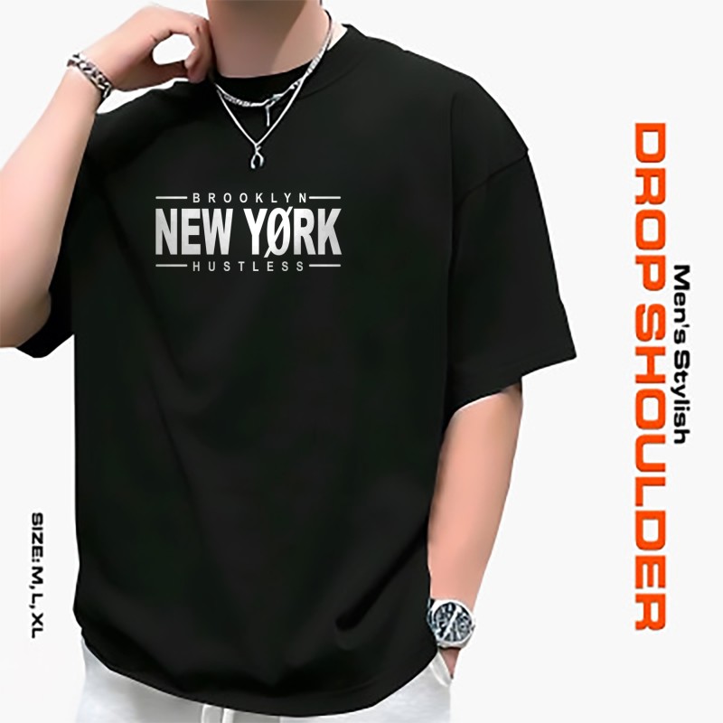 Men's Stylish Drop Shoulder T-Shirt