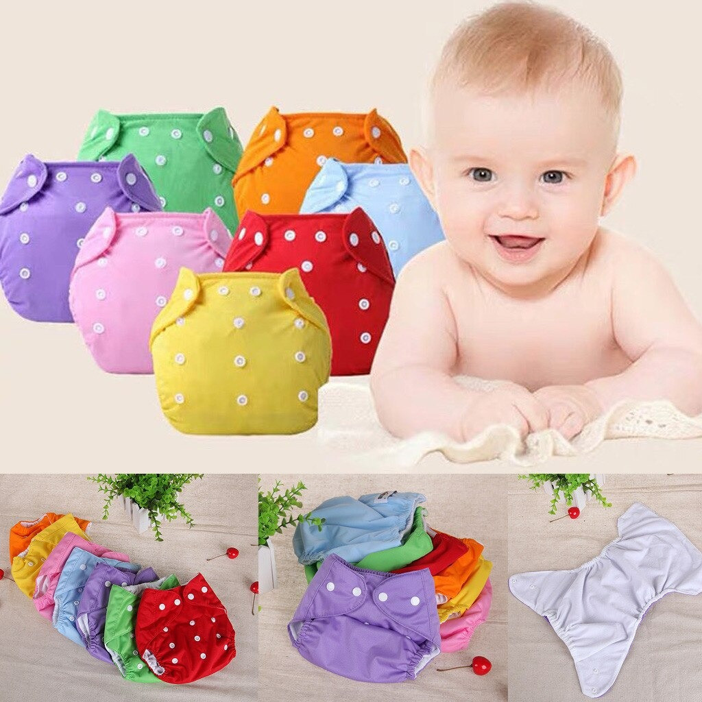 Washable | Adjustable | Cloth Baby Diaper For Baby (0-36 Months)