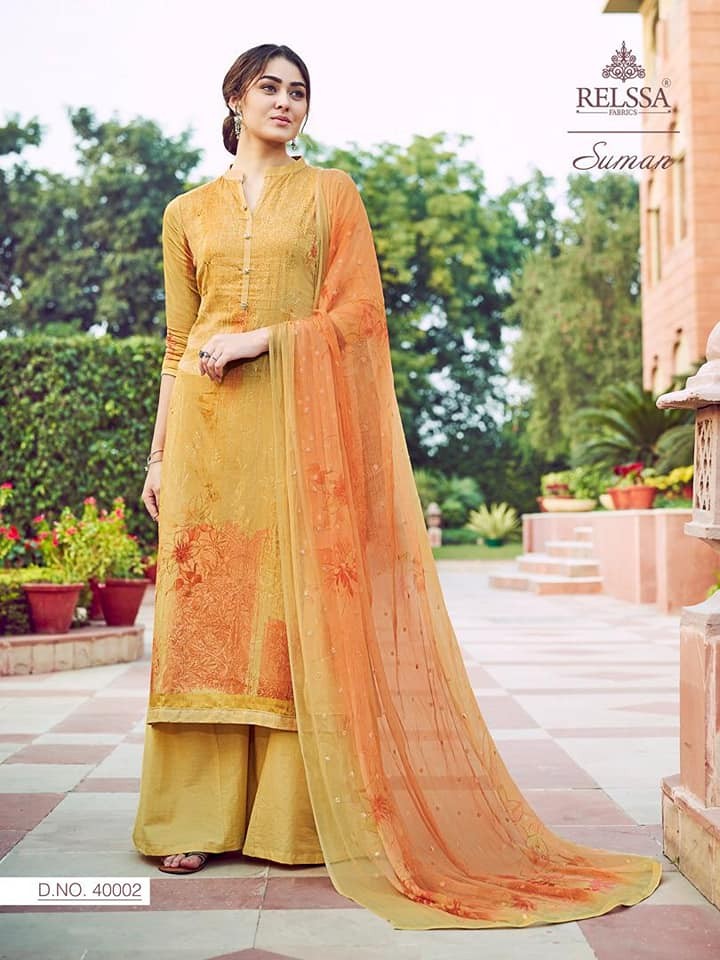 Relssa Saira Georgette Party Wear Unstitch Salwar Kameez For Women Design- 2020