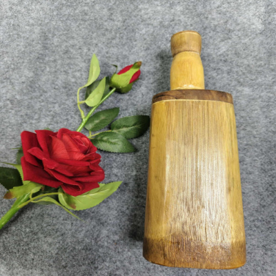 Eco Friendly Bamboo Water Botol Square Design