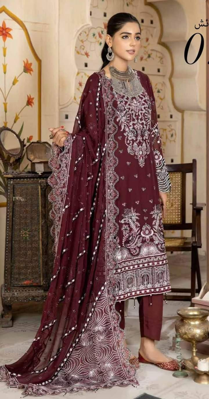 Poshak by Iris Luxury Chiffon Collection 2022